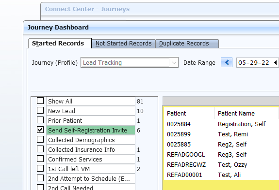 Supporting screenshot 2 for FO-004 — Patient Scheduling