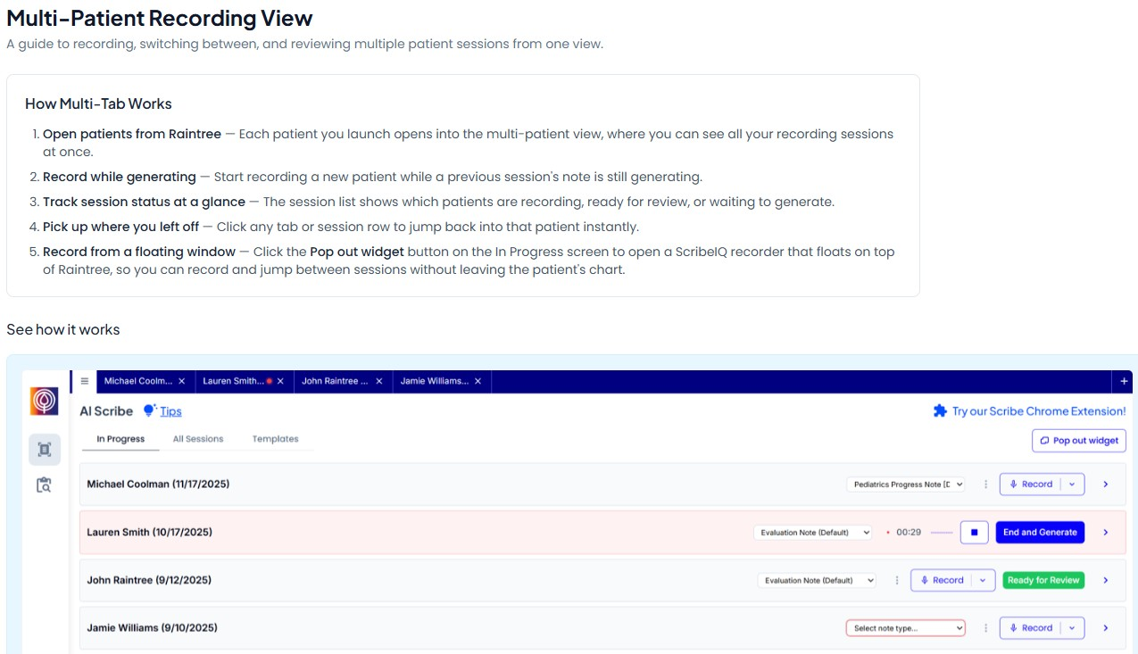 Supporting screenshot 1 for CL-022 — Split-Screen Workflow