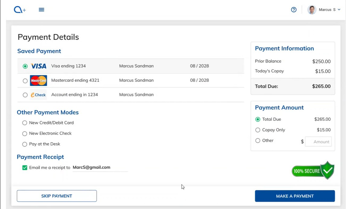 Supporting screenshot 1 for FO-010 — Patient Collections